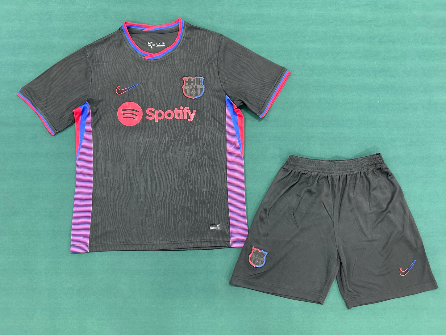 Barcelona 24-25 Third Training Kit Soccer Jersey (Kids)