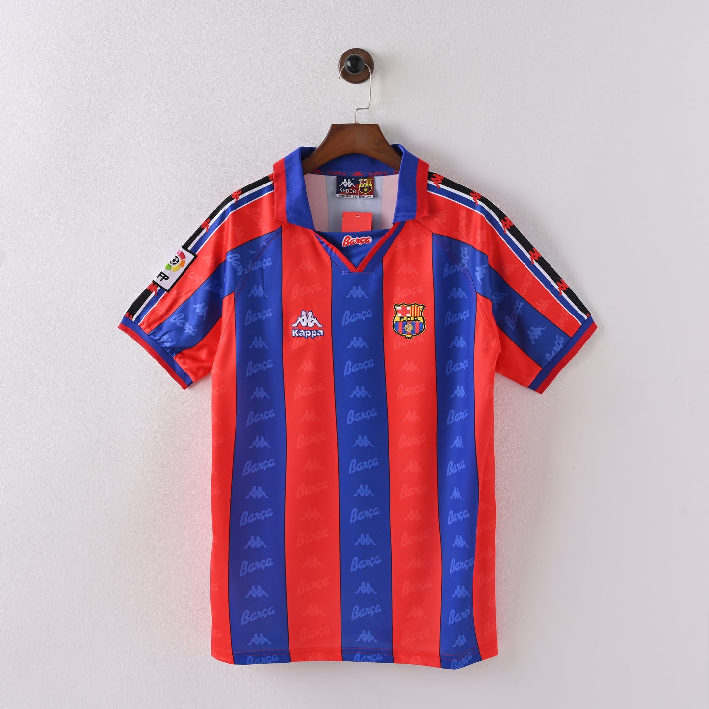 Barcelona 96-97 Home Kit Soccer Jersey (Retro)