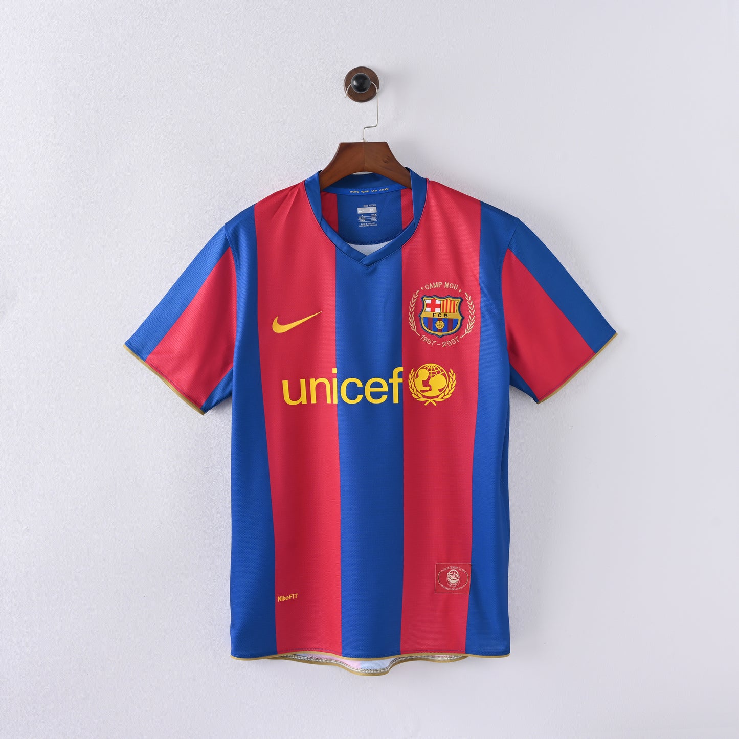 Barcelona 07-08 Home Kit Soccer Jersey (Retro)
