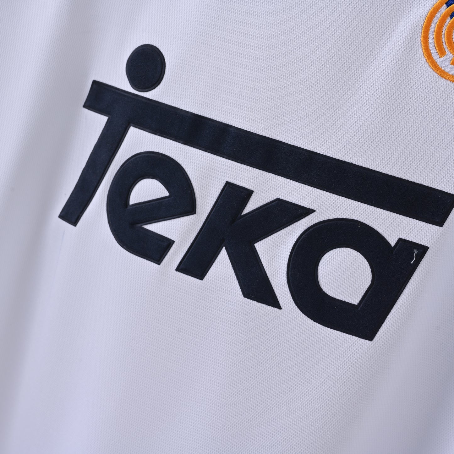 Real Madrid 00-01 Home Kit Soccer Jersey (Retro)
