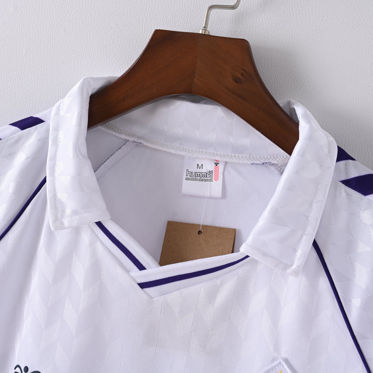 Real Madrid 86-87 Home Kit Soccer Jersey (Retro)