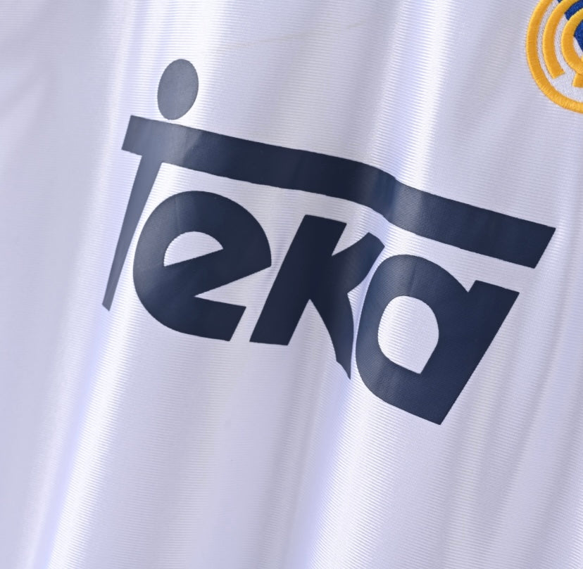 Real Madrid 98-99 Home Kit Soccer Jersey (Retro)