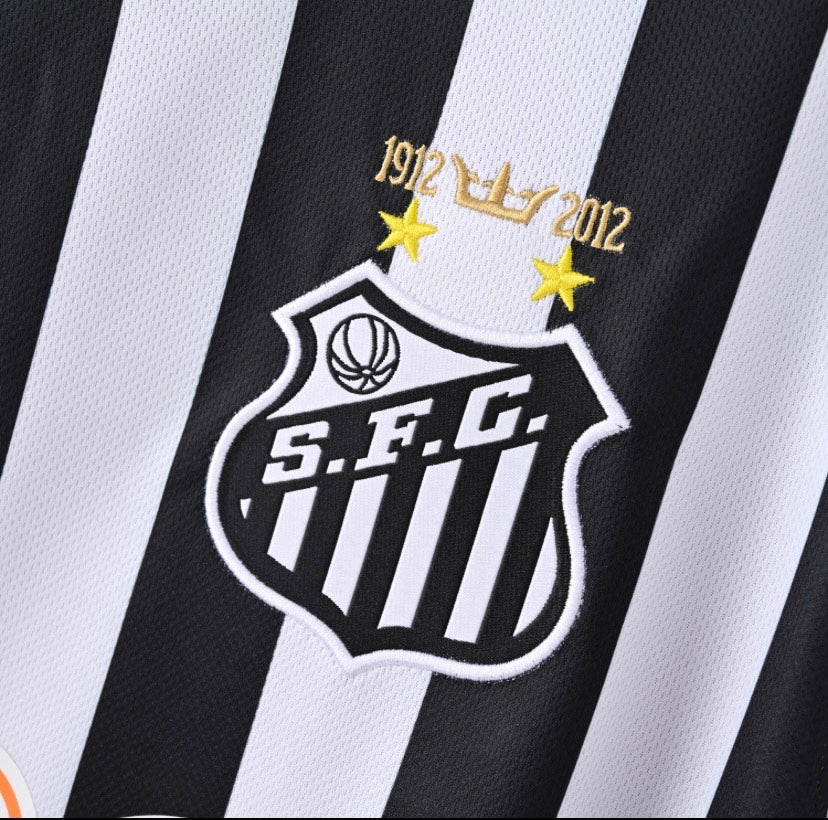 Santos 12-13 Away Kit Soccer Jersey (Retro)