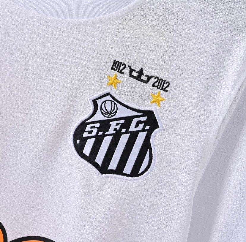 Santos 12-13 Home Kit Soccer Jersey (Retro)