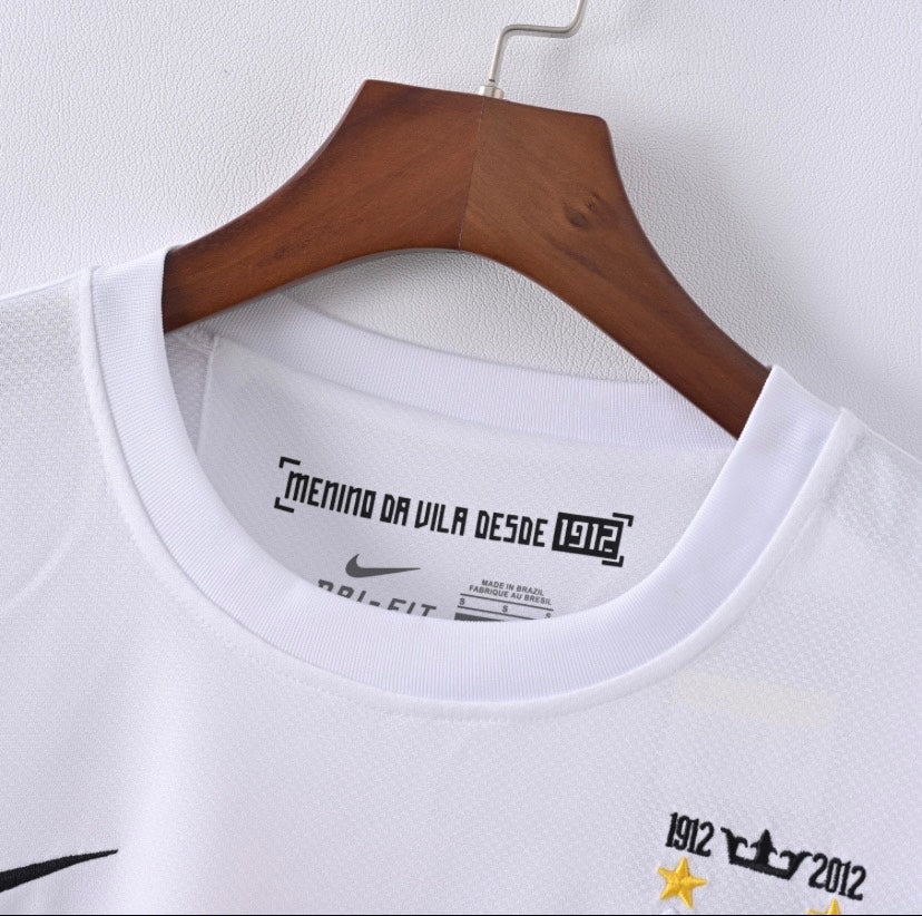 Santos 12-13 Home Kit Soccer Jersey (Retro)