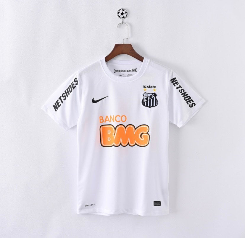 Santos 12-13 Home Kit Soccer Jersey (Retro)
