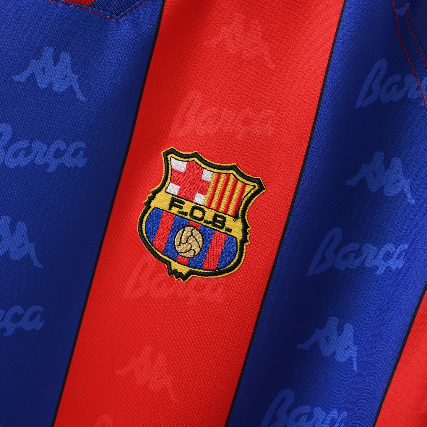 Barcelona 96-97 Home Kit Soccer Jersey (Retro)