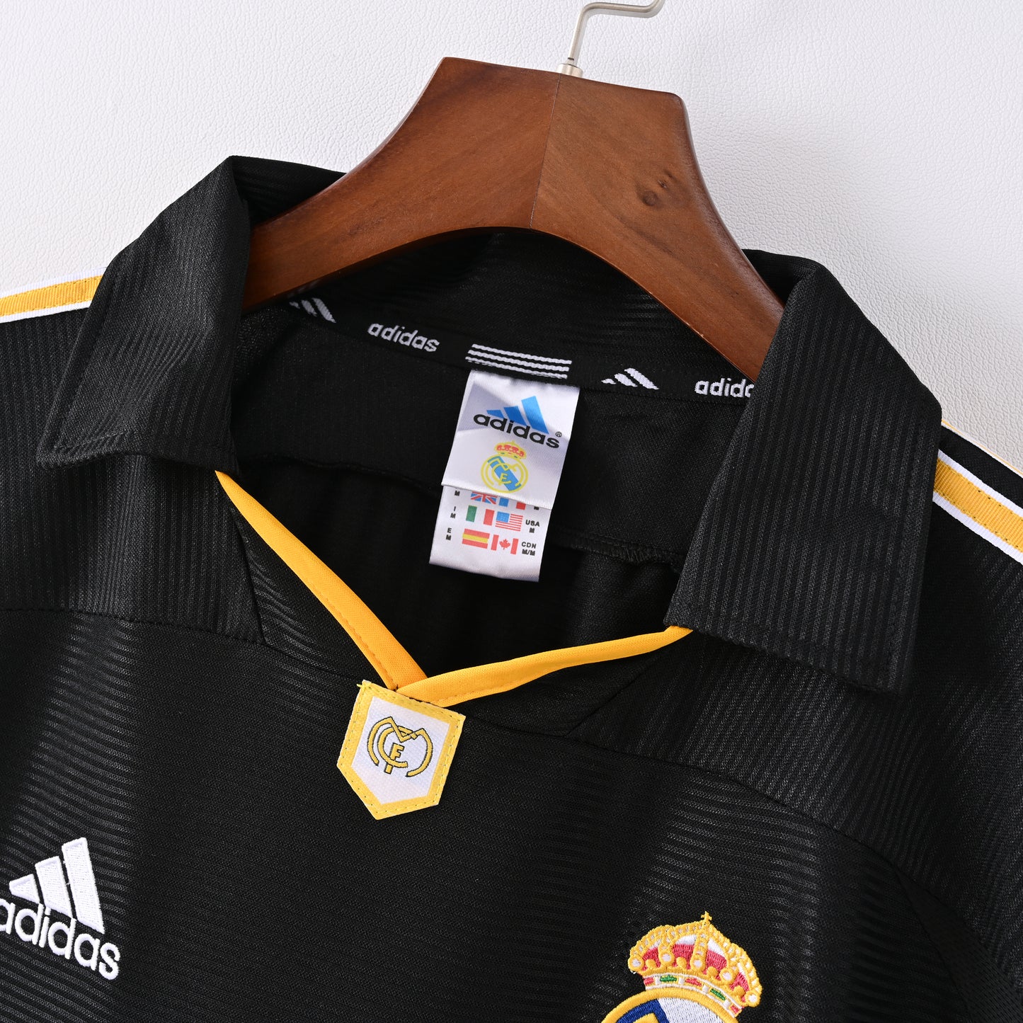 Real Madrid 98-99 Away Kit Soccer Jersey (Retro)