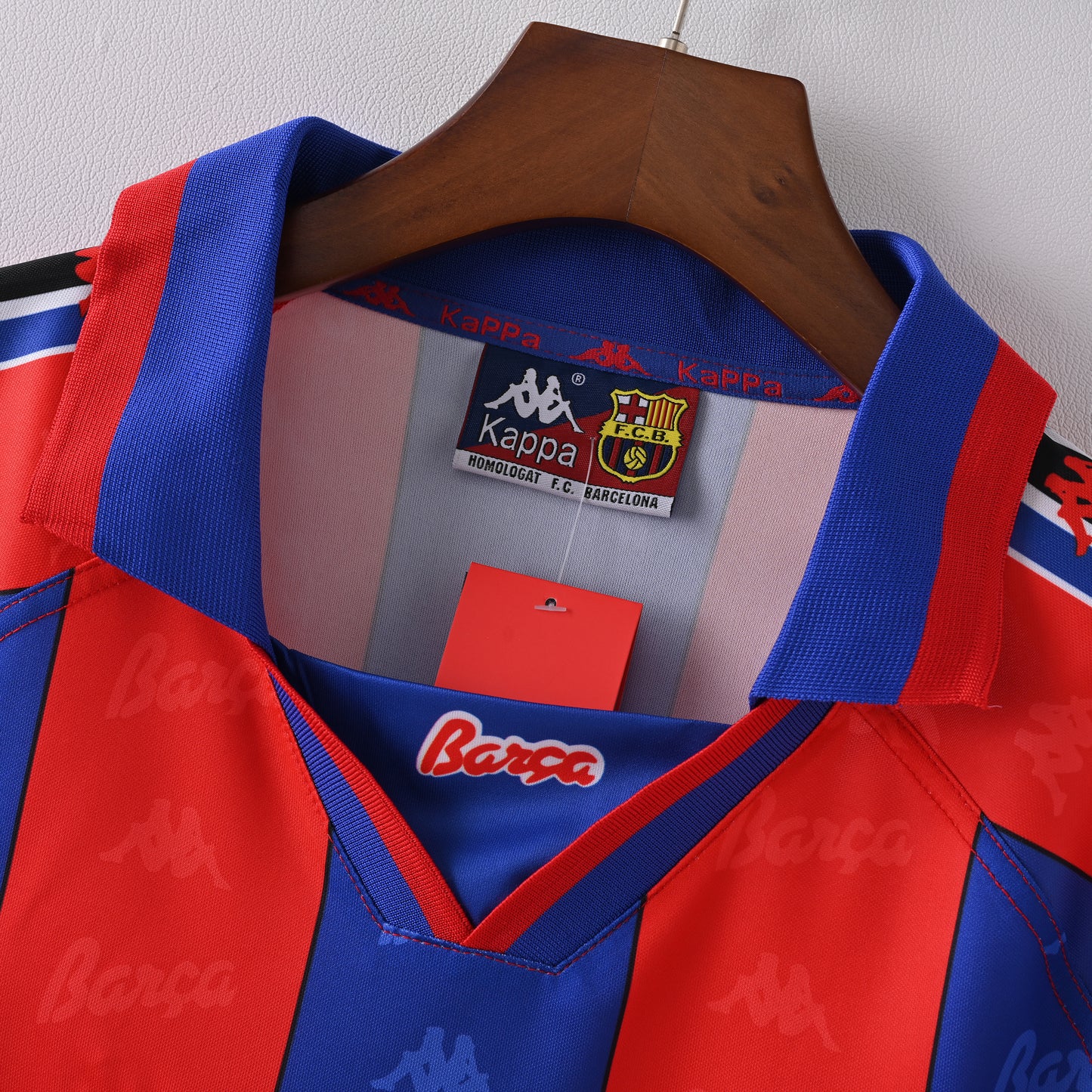 Barcelona 96-97 Home Kit Soccer Jersey (Retro)