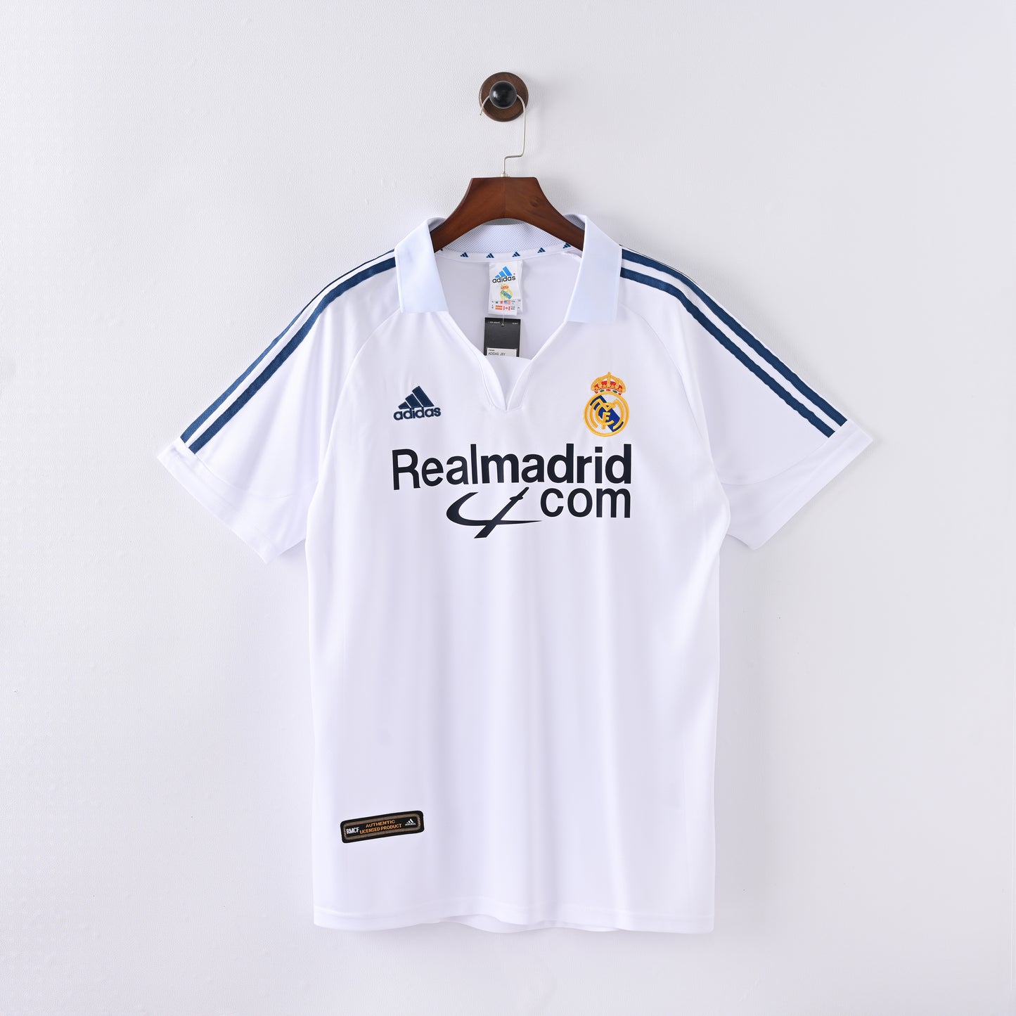 Real Madrid 01-02 Home Kit Soccer Jersey (Retro)
