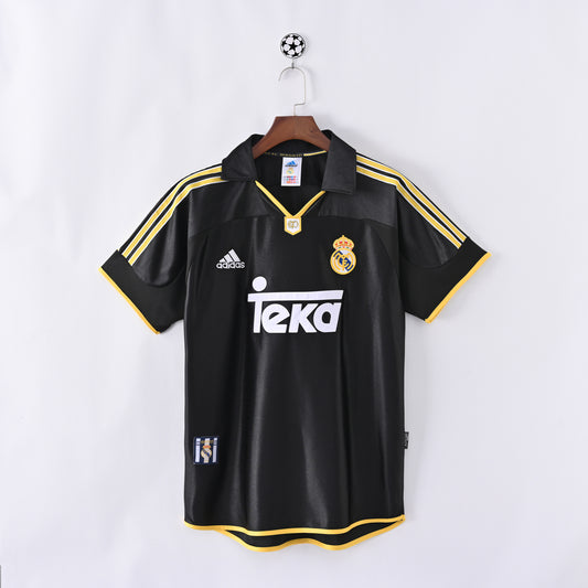 Real Madrid 99-00 Away Kit Soccer Jersey (Retro)