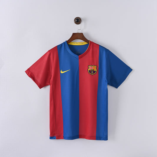 Barcelona 06-07 Home Kit Soccer Jersey (Retro)