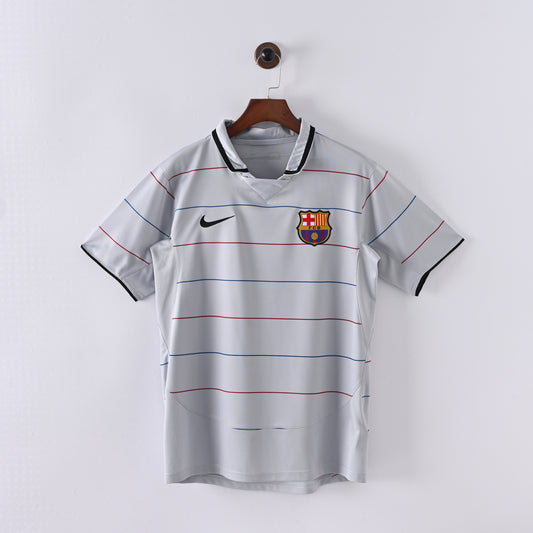 Barcelona 03-04 Home Kit Soccer Jersey (Retro)