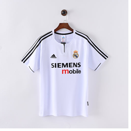 Real Madrid 03-04 Home Kit Soccer Jersey (Retro)