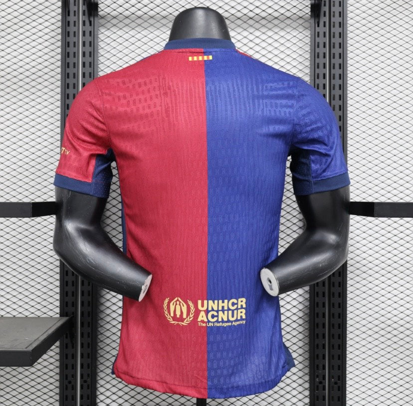 Barcelona 24-25 Home Kit Soccer Jersey (Players Edition)