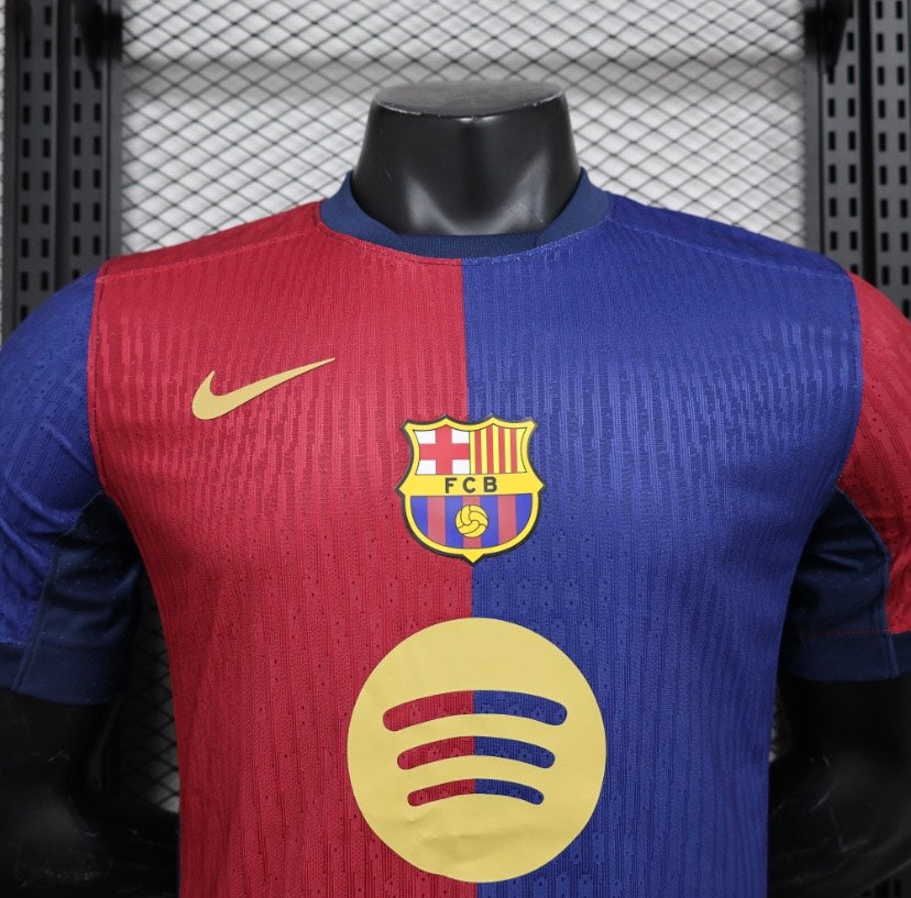 Barcelona 24-25 Home Kit Soccer Jersey (Players Edition)