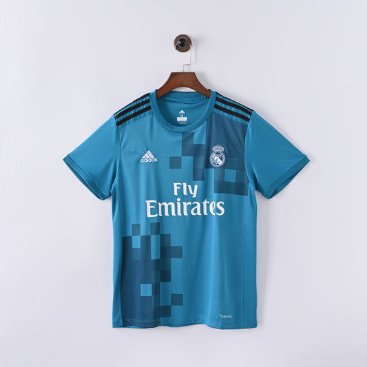 Real Madrid 17-18 3rd Kit Soccer Jersey (Retro)
