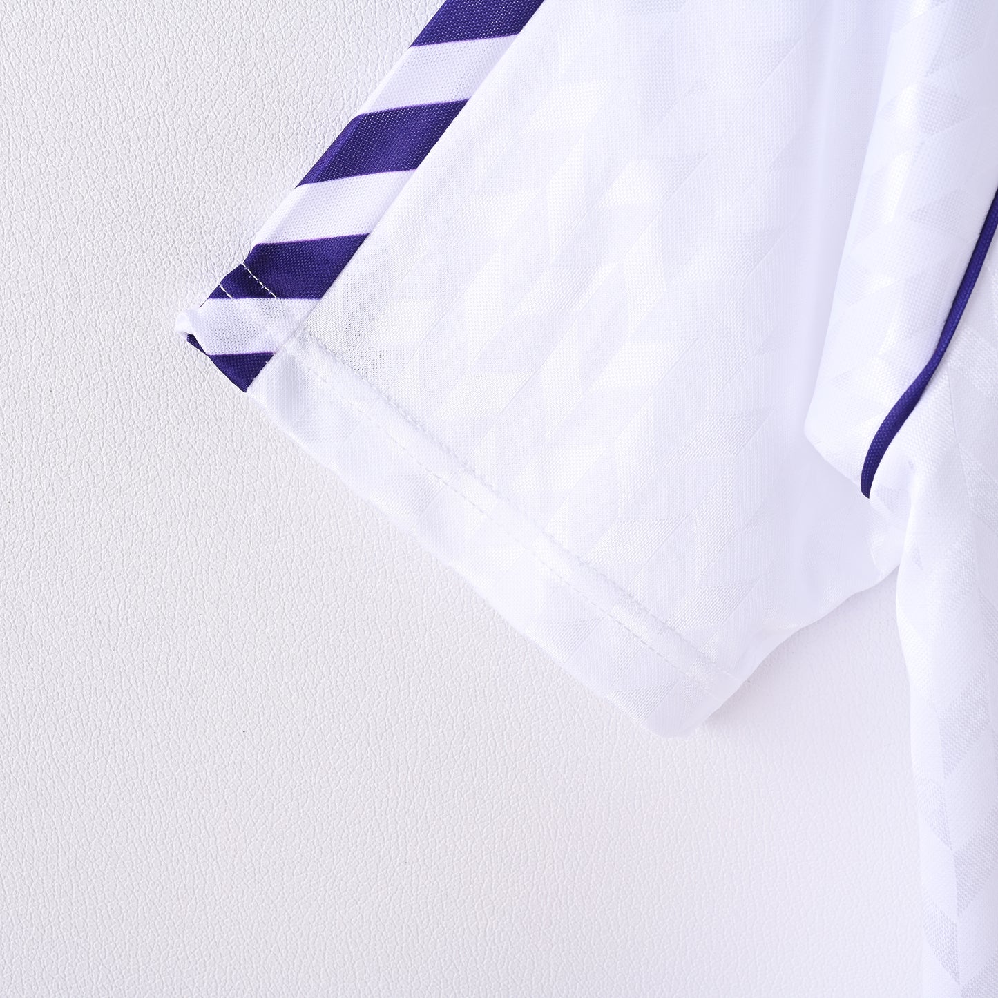 Real Madrid 86-87 Home Kit Soccer Jersey (Retro)