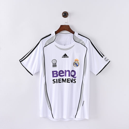 Real Madrid 06-07 Home Kit Soccer Jersey (Retro)